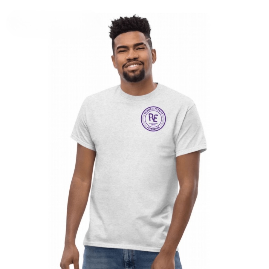 Recovery Epicenter t-shirt in ash