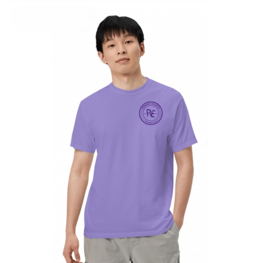 Recovery Epicenter t-shirt in lavender