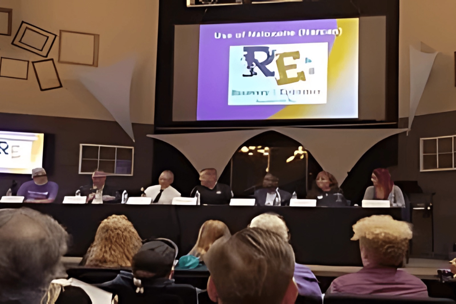 Recovery Epicenter members at a recovery community panel